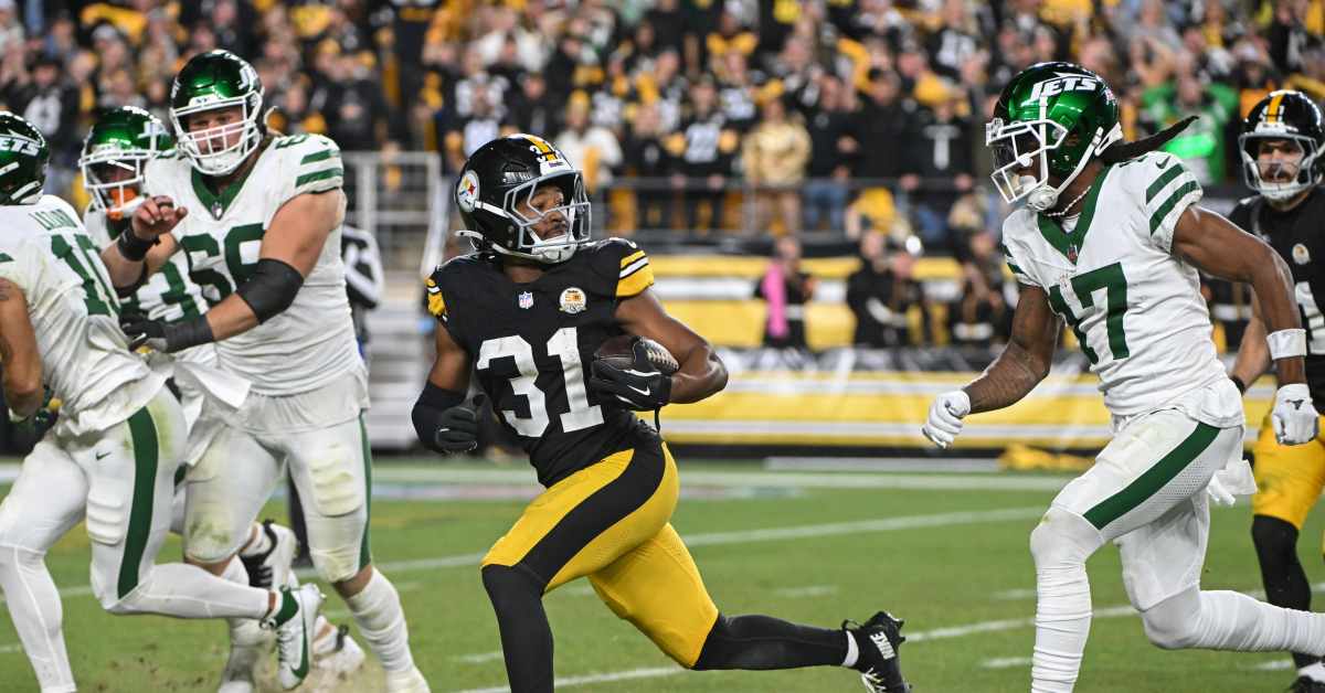Pittsburgh Steelers' Beanie Bishop Explains Why He Disgraced Pittsburgh Panthers' Logo - Athlon Sports