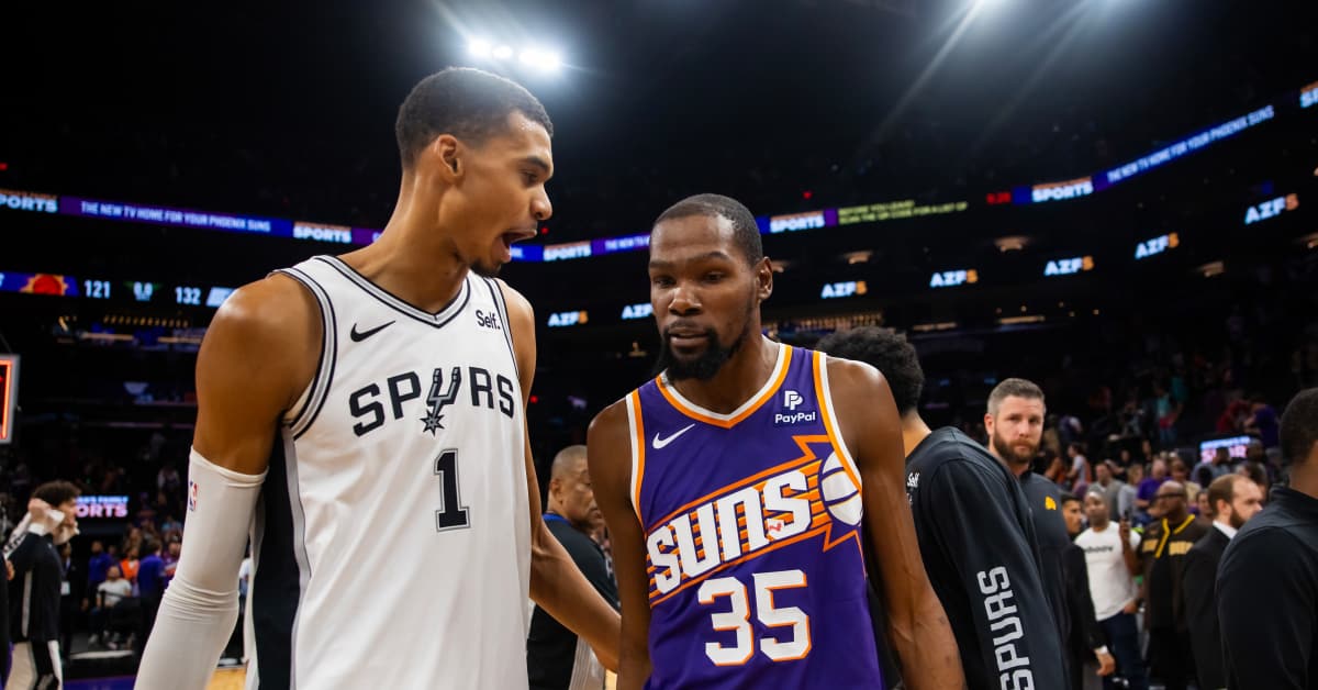 Victor Wembanyama's San Antonio Spurs Move From Target To Enemy In Monster Kevin Durant Trade - Athlon Sports