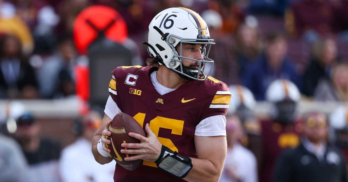 Max Brosmer Is One Of The Nation's Best In Gophers' Week 9 PFF Grades ...