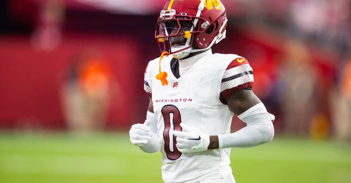 Washington Commanders Second-Year Corner Mike Sainristil Called Star of Offseason Workouts - Athlon Sports