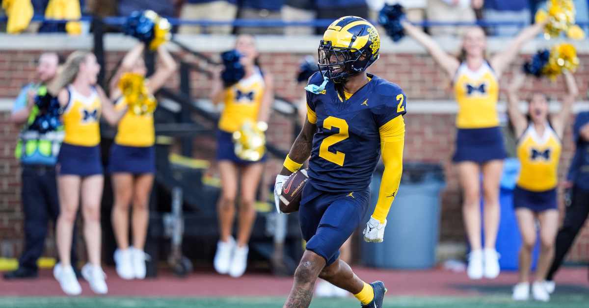 Michigan's Star CB Enters 2025 NFL Draft Athlon Sports