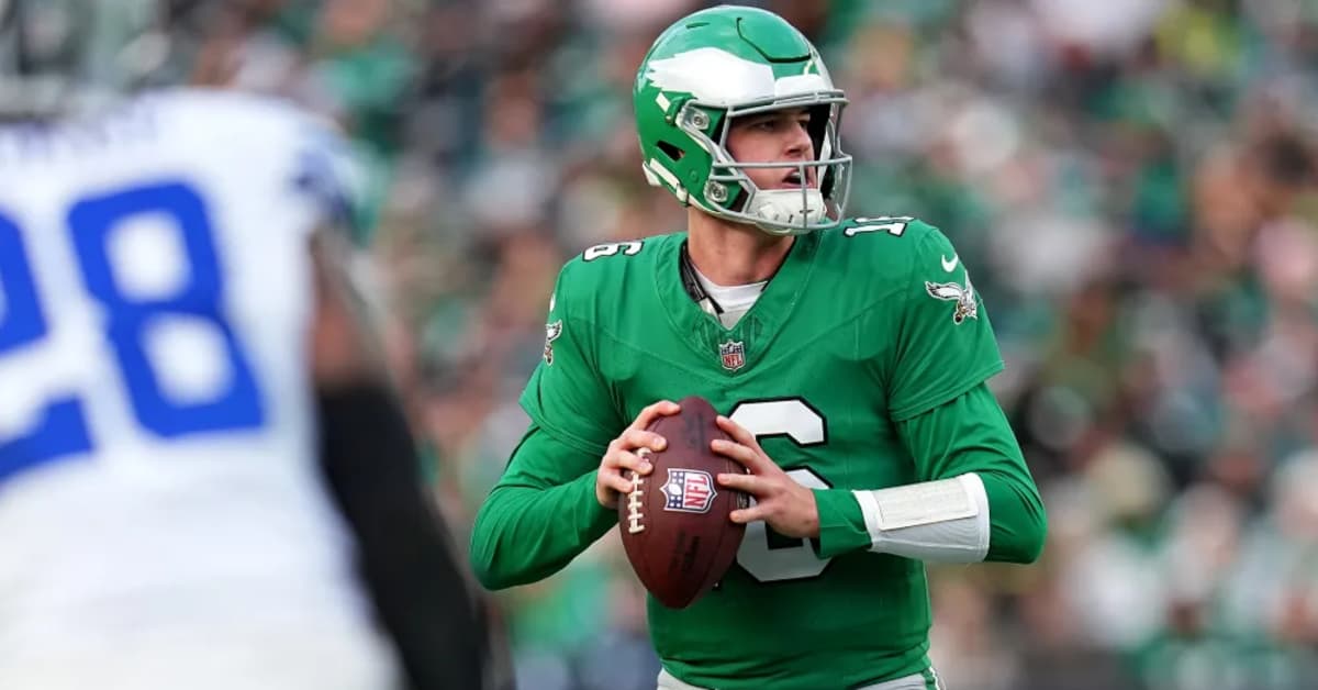 Quarterback Trade Buzz Grows as Philadelphia Eagles Roster Suddenly Crowded - Athlon Sports