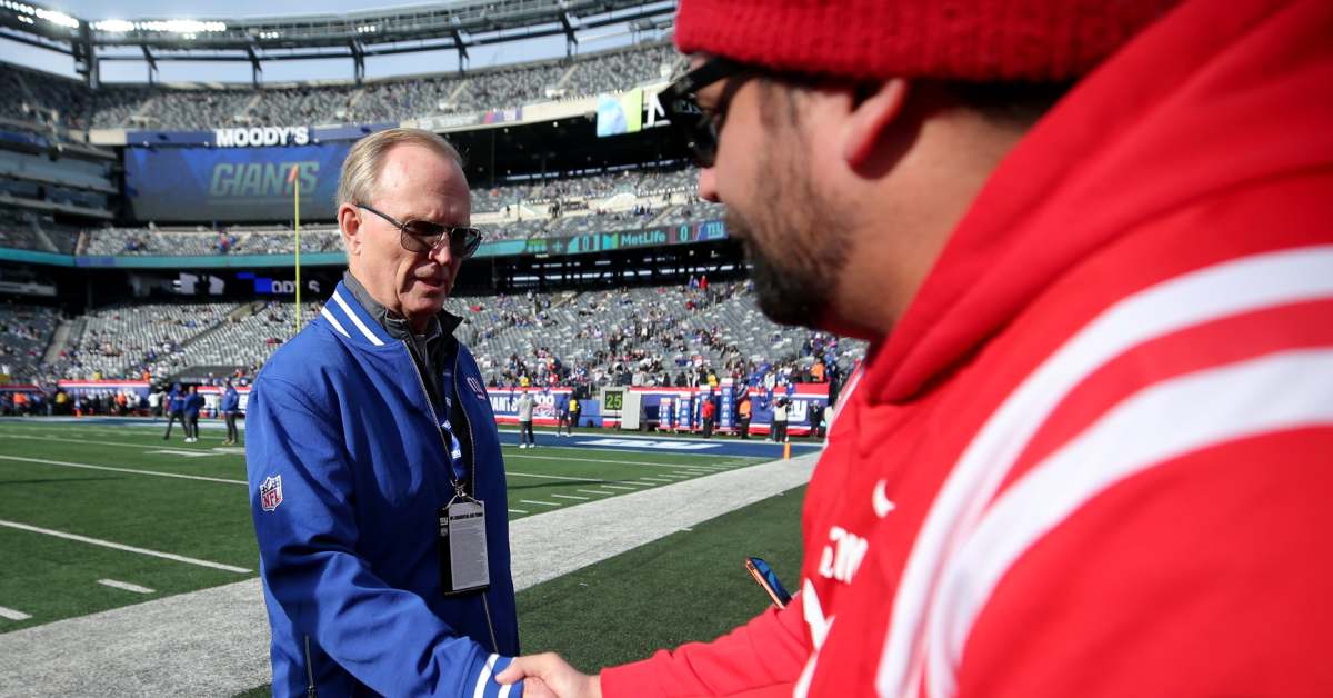 New York Giants Fans Searching for John Mara's Reaction to Jaxson Dart Pick - Athlon Sports