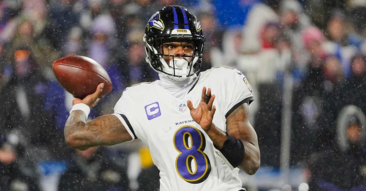 Scouting Report Reveals Surprise On When Baltimore Ravens' Lamar Jackson is Most Deadly - Athlon Sports