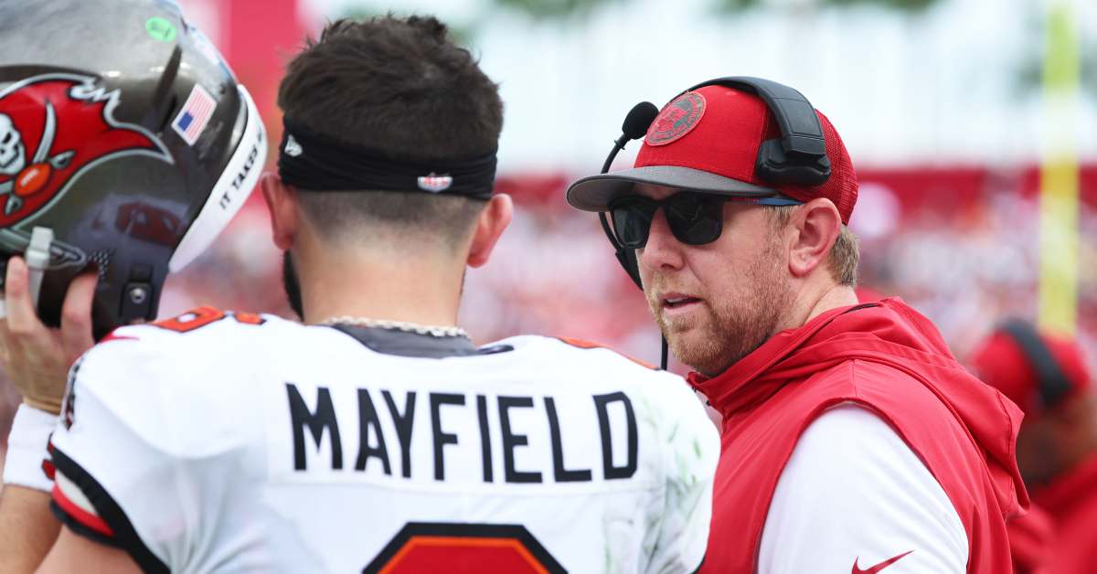'Baker Don't Care!' Tampa Bay Buccaneers Rookie Speaks Out on QB Mayfield's Fight - Athlon Sports