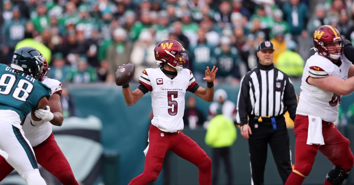 Washington Commanders' Jayden Daniels Gets Mind-Blowing Comparison From NFL Analyst - Athlon Sports