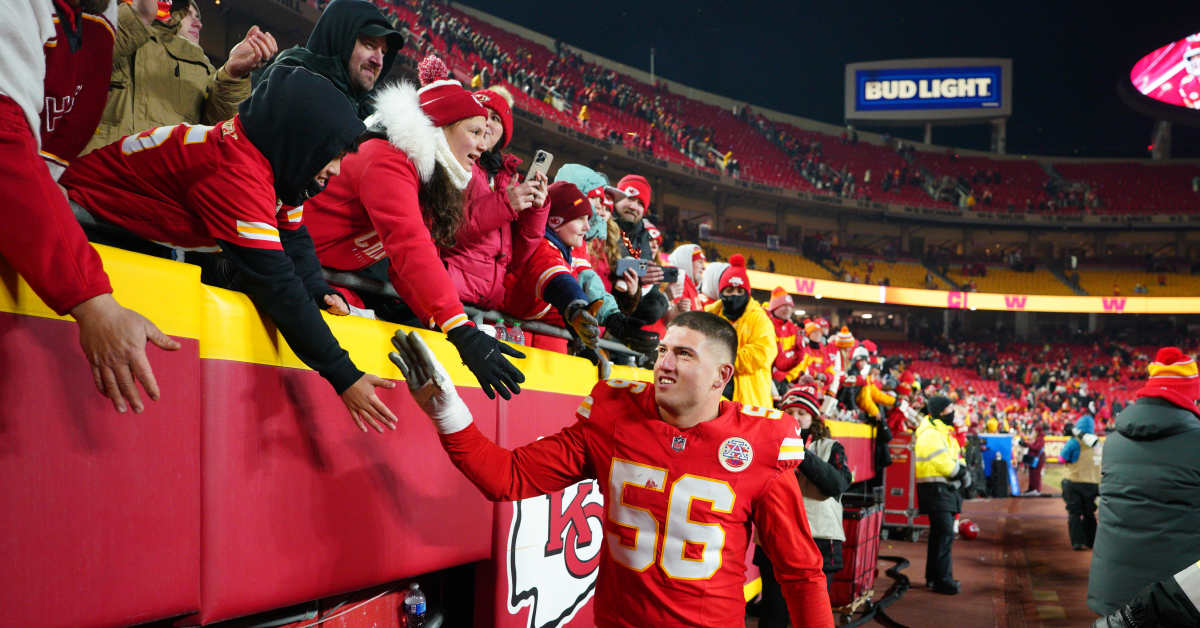 Kansas City Chiefs' Linebacker George Karlaftis Labeled Most Promising Building Block in Kansas City - Athlon Sports