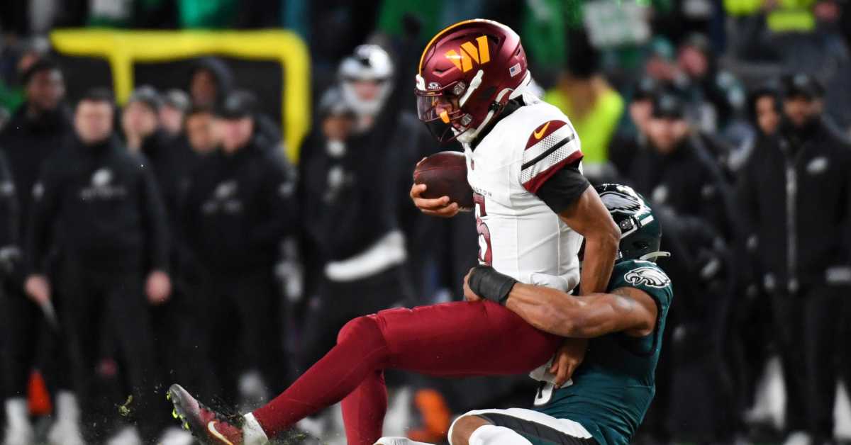 2025 Projection Has Scary Outlook For Washington Commanders' Jayden Daniels - Athlon Sports