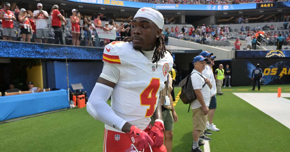 Kansas City Chiefs Rookie Designated As Rashee Rice Insurance - Athlon Sports