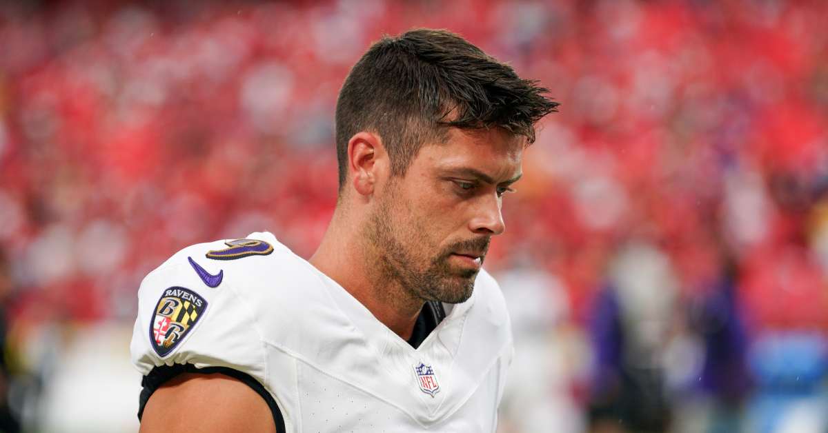 Disgraced Former Baltimore Ravens Kicker Justin Tucker To List Home for Sale - Athlon Sports