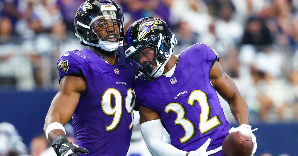 Baltimore Ravens First-Round Pick Odafe Oweh Listed As Key Trade Candidate - Athlon Sports