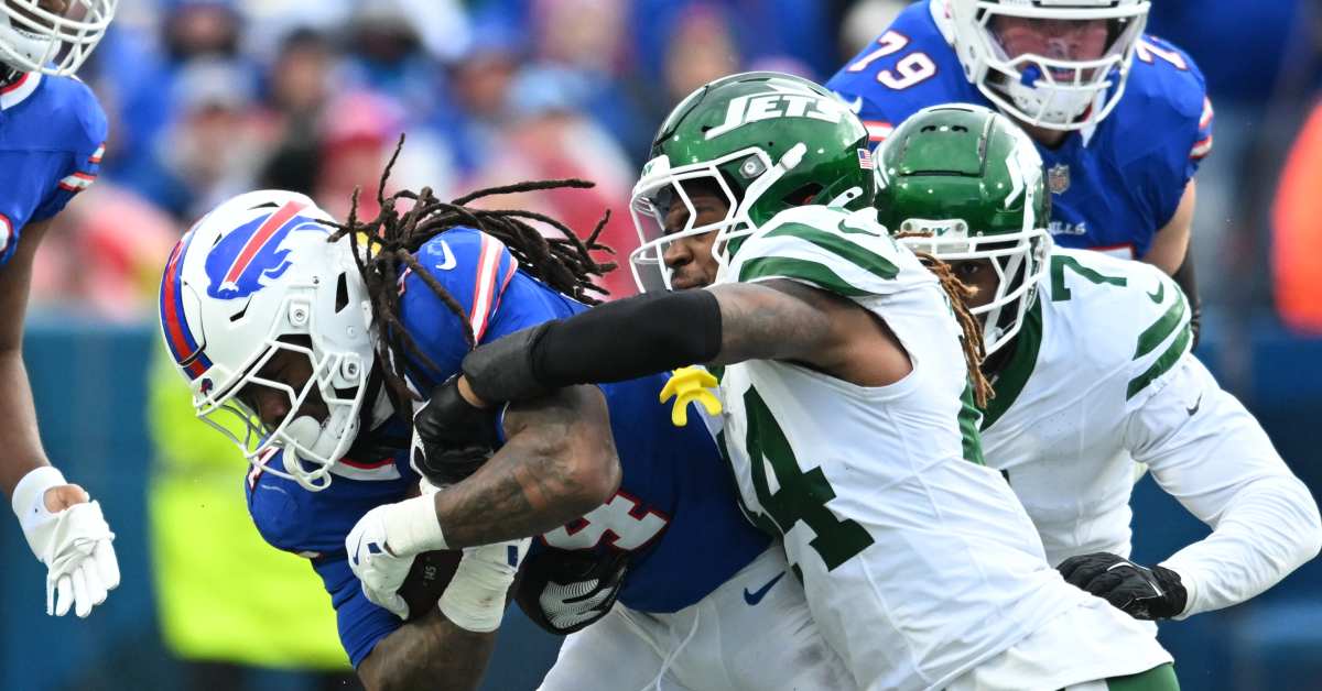 New York Jets' Jamien Sherwood Praises New Position Coach - Athlon Sports