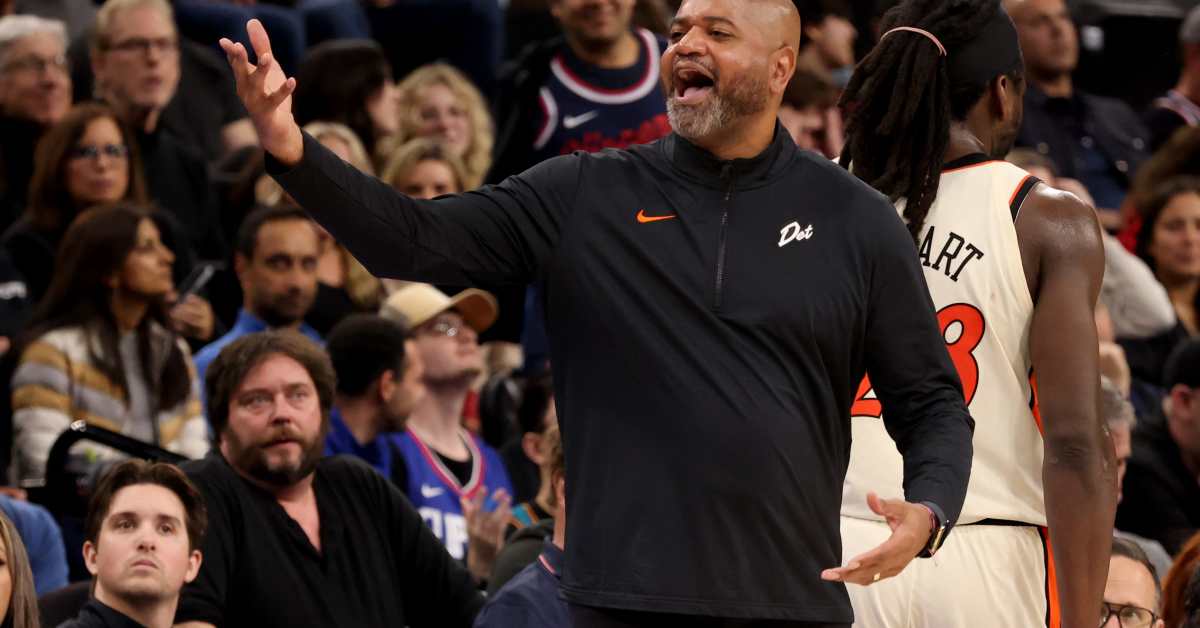 Two Finals MVPs Make Appearance at Pistons vs. Knicks Game 4 in Detroit - Athlon Sports