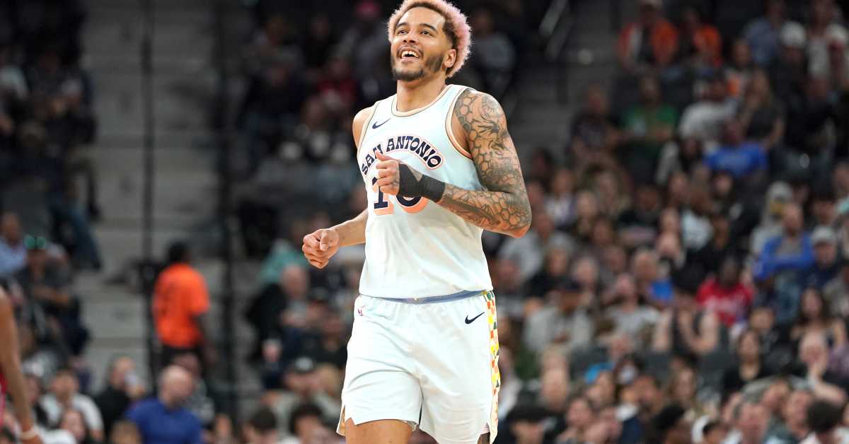 San Antonio Spurs' Jeremy Sochan Reveals New Jump Shot, Draws Comparisons to New York Knicks' Star - Athlon Sports