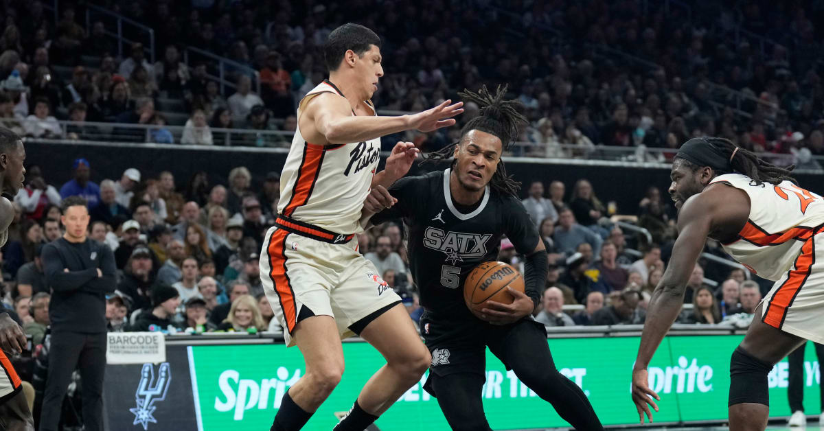 Top Players All Listed on Injury Report for San Antonio Spurs vs. Detroit Pistons Athlon Sports