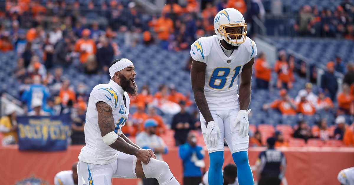 New York Jets Named Keenan Allen Free Agency Landing Spot For Justin Fields - Athlon Sports