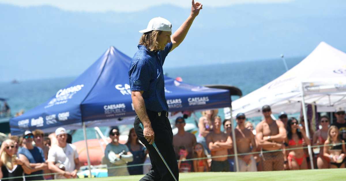 Clemson Legend Trevor Lawrence Nails Trick Shot at Celebrity Golf Championship - Athlon Sports