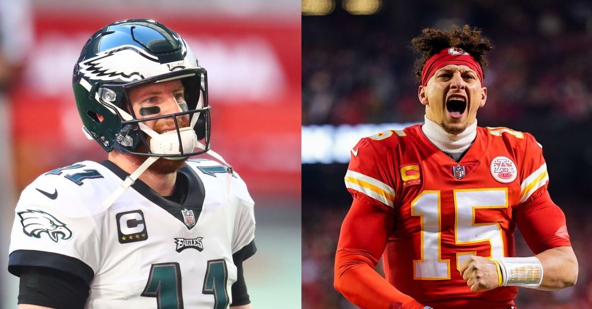 Can Patrick Mahomes Be 'Coached Up' Buy Carson Wentz? Eagles Tracker ...