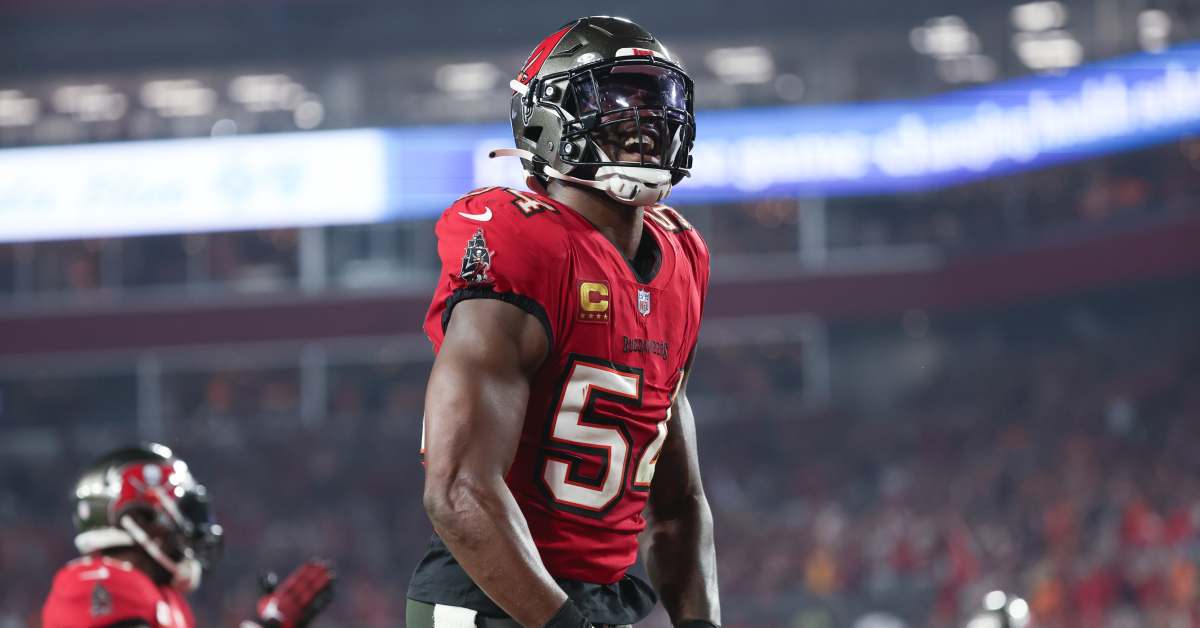 Tampa Bay Buccaneers Rival Gives Rare Compliment to Star Defender Lavonte David - Athlon Sports