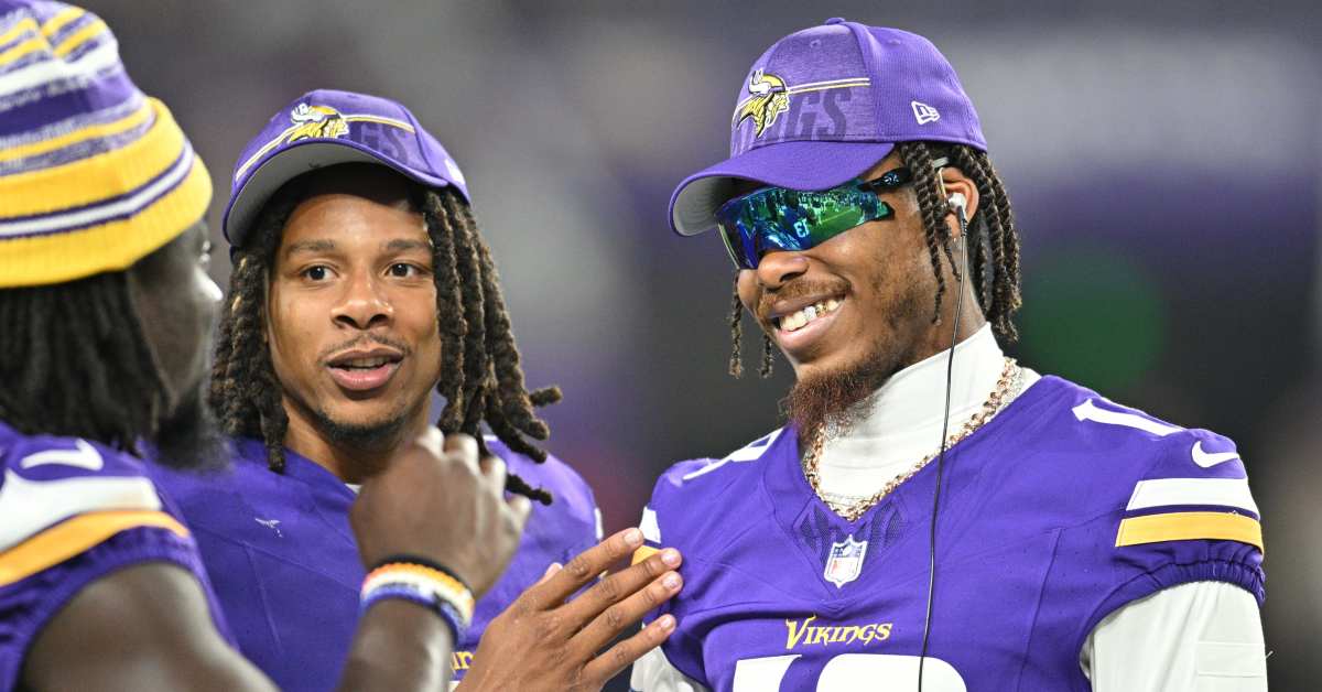 Vikings Justin Jefferson Rips New York Quarterbacks in Viral Video - Athlon Sports