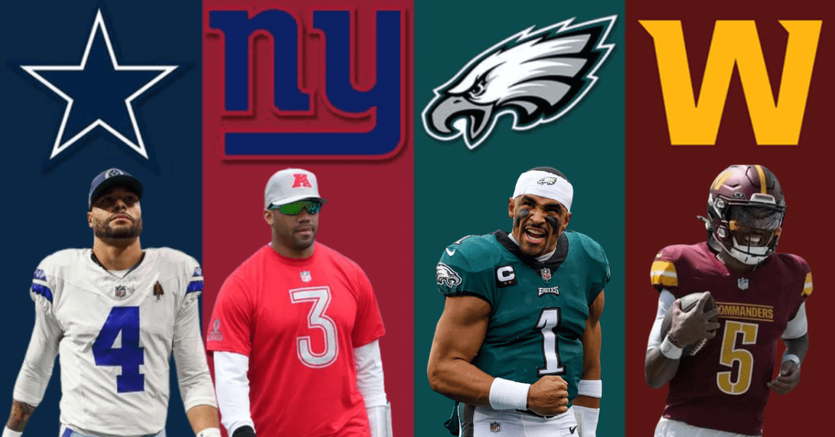 Cowboys' Dak Prescott and Eagles' Jalen Hurts Predicted To Slide Behind Commanders QB Jayden Daniels in NFC East Race - Athlon Sports