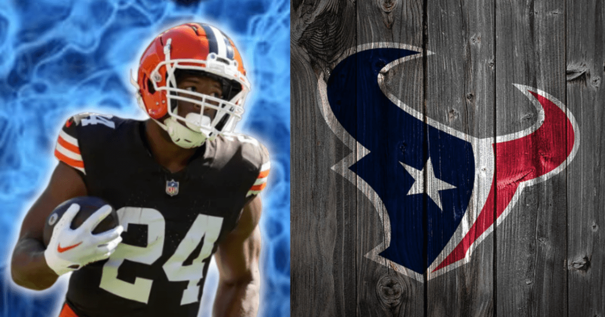 Cleveland Browns running back Nick Chubb and the Houston Texans have mutual interest.