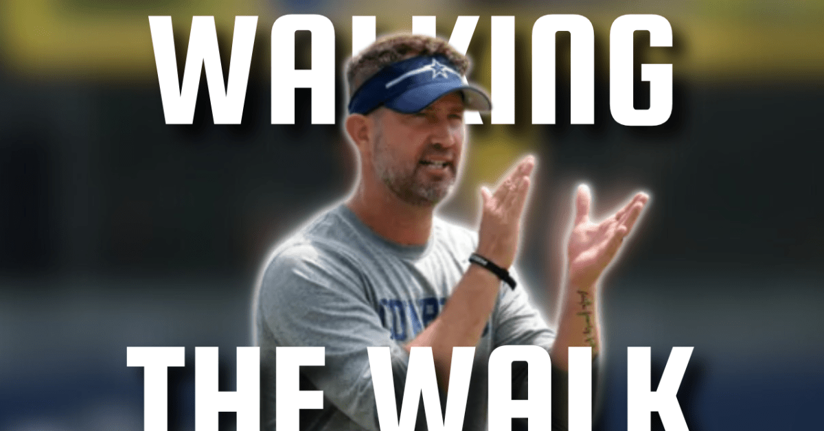Walk-The-Walk Coach Brian Schottenheimer Proves New Dallas Cowboys Culture Isn’t Just Talk - Athlon Sports