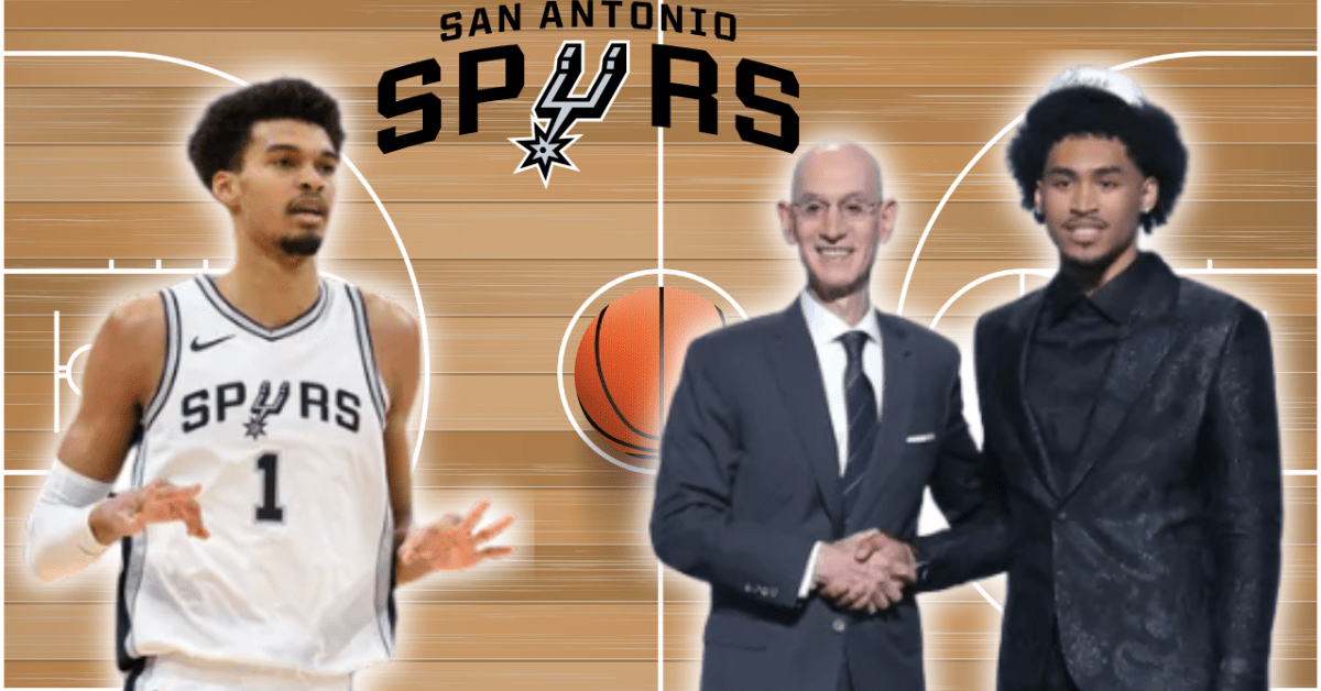 'I Play for the Spurs' Victor Wembanayma Introduced Himself to Dylan Harper - Athlon Sports