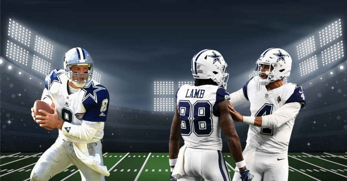 Dallas Cowboys' Dak Prescott and CeeDee Lamb React to Troy Aikman 'Lazy