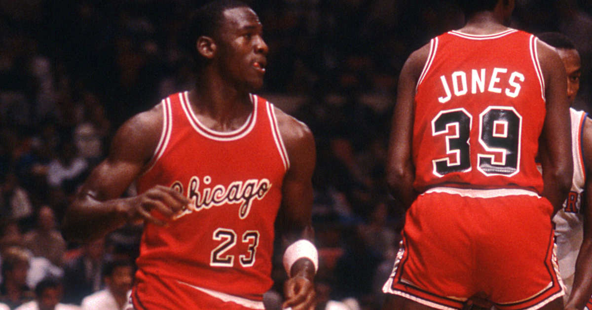 Michael jordan first year on sale
