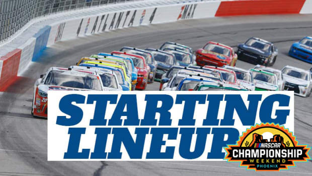 NASCAR Starting Lineup for Sunday's Cup Series Championship Race at Phoenix Raceway