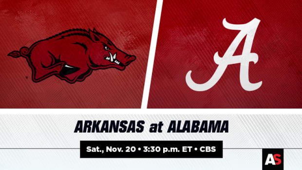 Arkansas Razorbacks vs. Alabama Crimson TIde Football Prediction and Preview