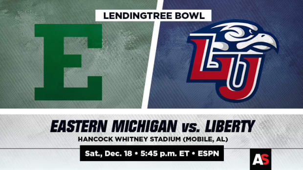 LendingTree Bowl Prediction and Preview: Eastern Michigan Eagles vs. Liberty Flames