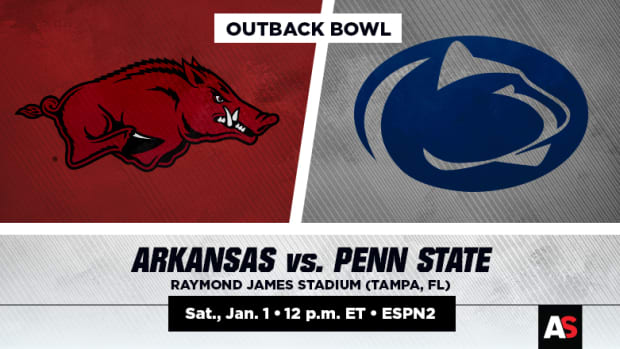 Outback Bowl Prediction and Preview: Arkansas Razorbacks vs. Penn State Nittany Lions