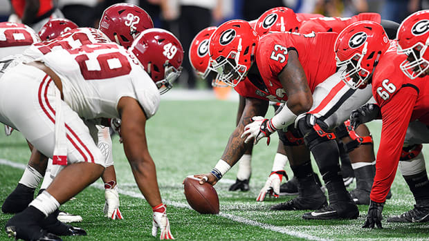 Alabama Crimson Tide vs. Georgia Bulldogs in 2018 SEC Championship Game