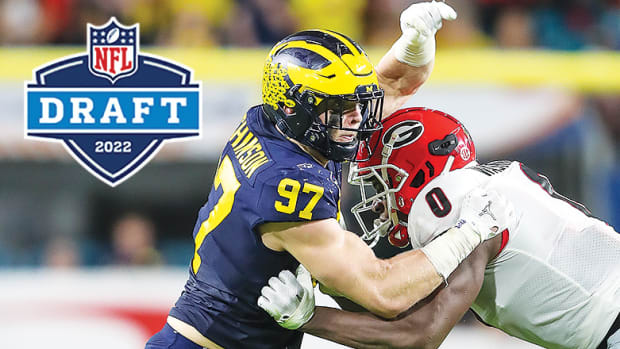 Aidan Hutchinson, DE, Michigan Wolverines, 2022 NFL Draft