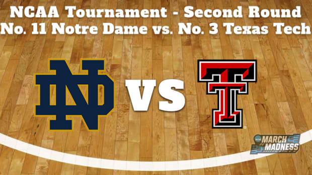 Notre Dame Fighting Irish vs. Texas Tech Red Raiders Prediction: NCAA Tournament Second Round Preview