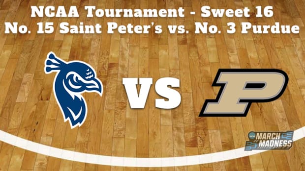 Saint Peter's Peacocks vs. Purdue Boilermakers Prediction: NCAA Tournament Sweet 16 Preview