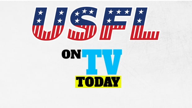 USFL Football Games on TV Today