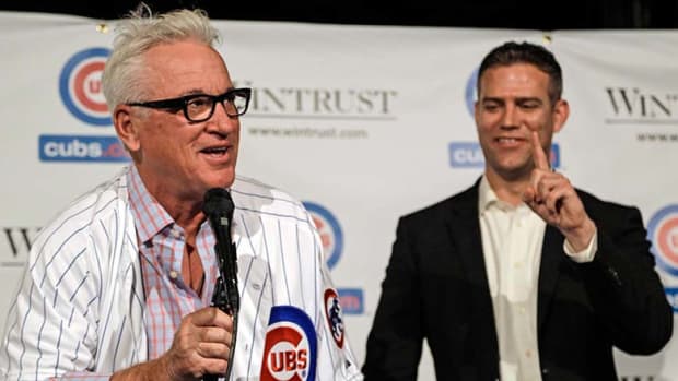 Joe Maddon Theo Epstein Chicago Cubs