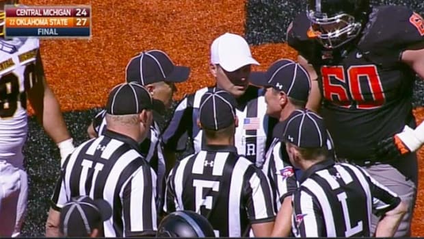 Central Michigan Chippewas vs. Oklahoma State Cowboys on Sept. 10, 2016