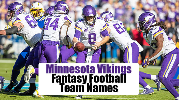 Minnesota Vikings Fantasy Football Team Names