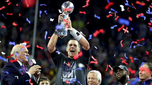 Tom Brady, Super Bowl LI celebration