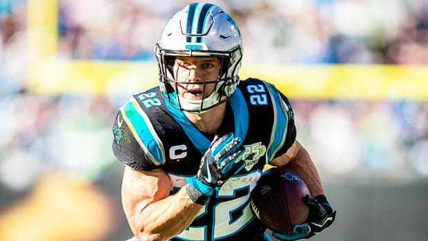 NFL world reacts to Christian McCaffrey blockbuster