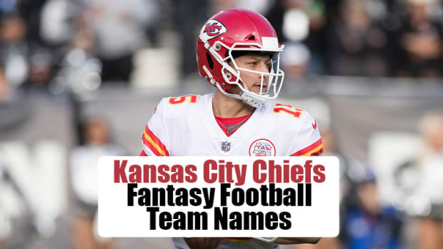 Kansas City Chiefs Fantasy Football Team Names