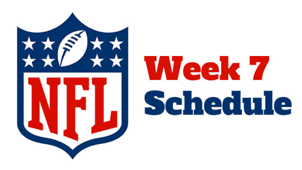 NFL Week 7 Schedule 2022