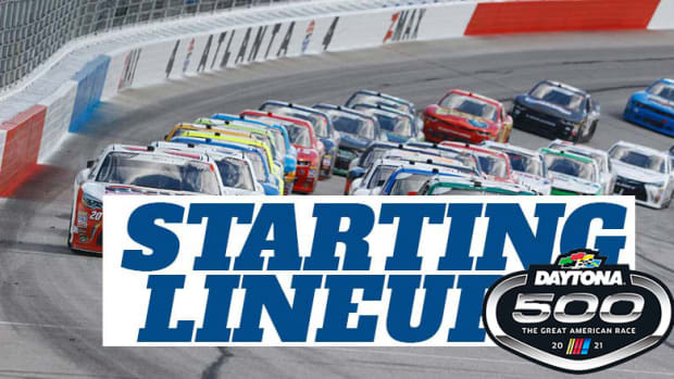NASCAR Starting Lineup for Sunday's Daytona 500 at Daytona International Speedway