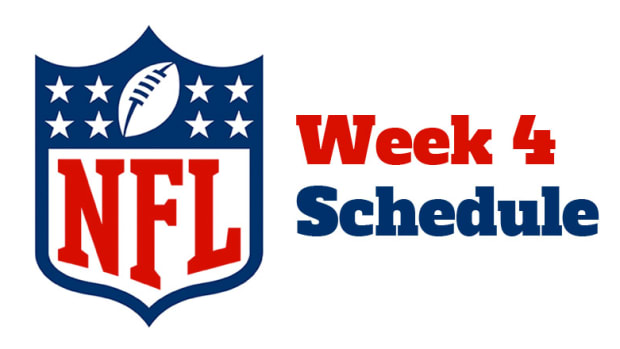 NFL Week 4 Schedule 2022