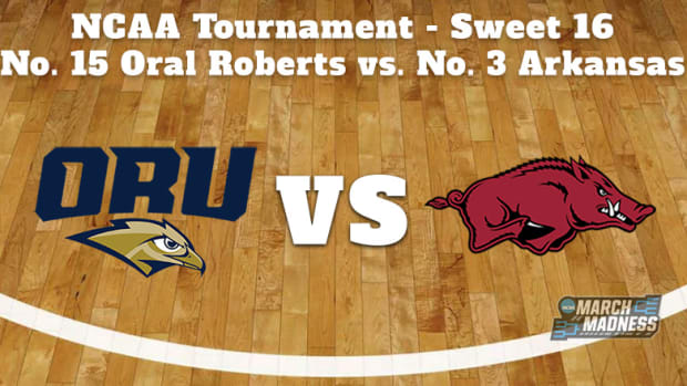 Oral Roberts Golden Eagles vs. Arkansas Razorbacks Prediction: NCAA Tournament Sweet 16 Preview