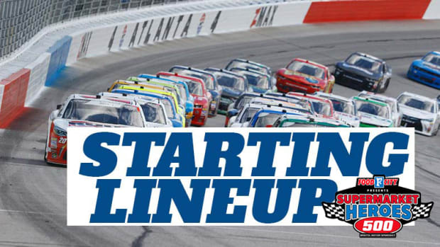 NASCAR Starting Lineup for Sunday's Food City Presents the Supermarket Heroes 500 at Bristol Motor Speedway